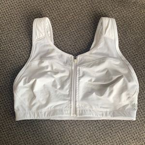 Athleta zip up sports bra